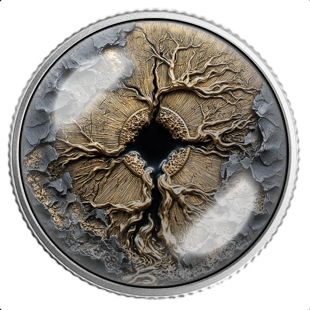 BestSeller Tree of Life Sobriety Coin: Personalized AA NA Recovery Gift