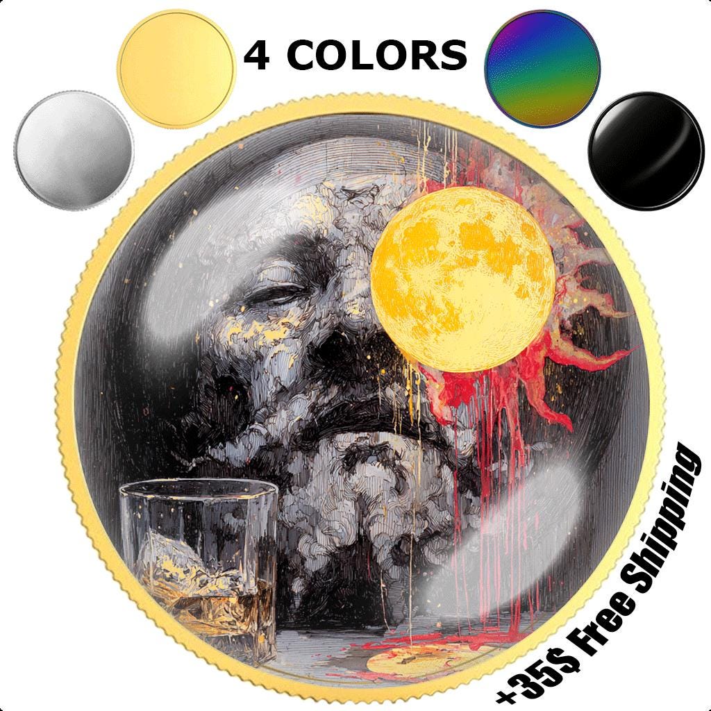 New Coins 4 Sobriety Gifts w/ Order –Fully AA Custom NA GA Coin – Personalized Recovery Chip – Serenity Prayer Token –Sober Milestone Bonus